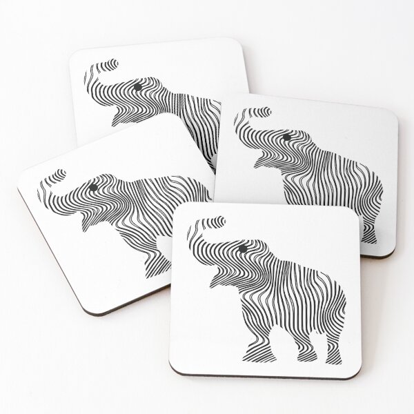 Item preview, elephant designed and sold by Art Dila Studio.