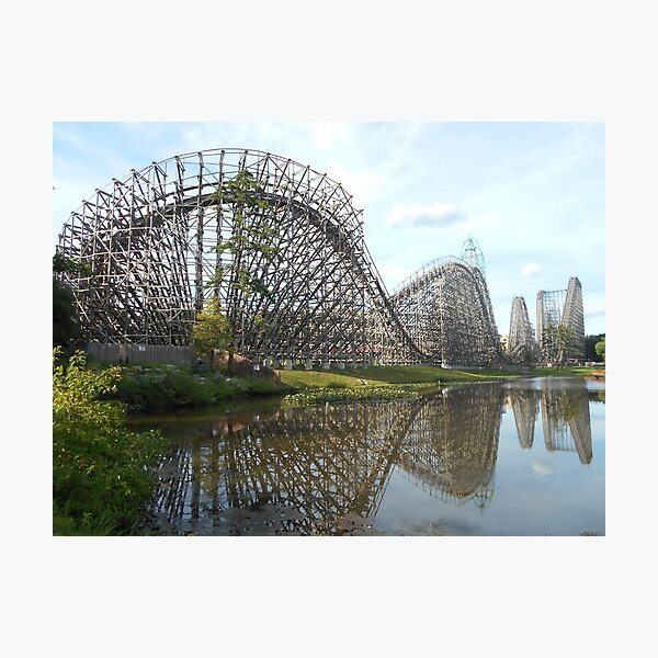 El Toro - Six Flags Great Adventure Roller Coaster Photographic Print