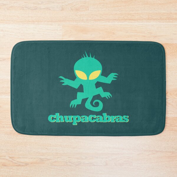 Item preview, Chupacabras Logo & Font (Emerald Green/Yellow) designed and sold by Simone Morana Cyla.