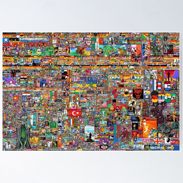 Item preview, Reddit Place 2023 Merch, Reddit r/place 2023, r/place 20223, r/place 2023 Merch, r/place 2023 Poster | r/place 2023 Pixel, r/place 2023 Final Poster, r/place 2023 Final Sticker designed and sold by Paul Köck.