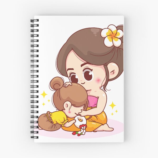Item preview, Cute Girl Paying Respect to Her Mother designed and sold by hjian8219.