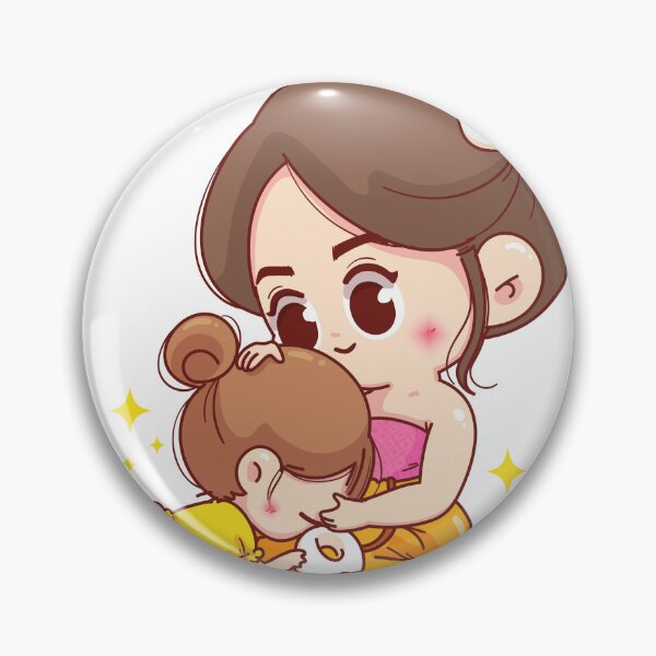 Item preview, Cute Girl Paying Respect to Her Mother designed and sold by hjian8219.