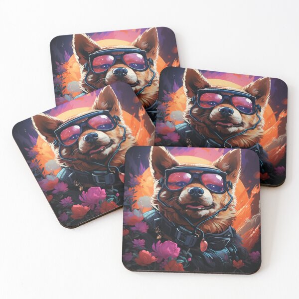 Item preview, Corgi wearing sunglasses designed and sold by Algaefield.