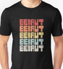 Vintage BEIRUT Libanon Text Unisex T-Shirt
