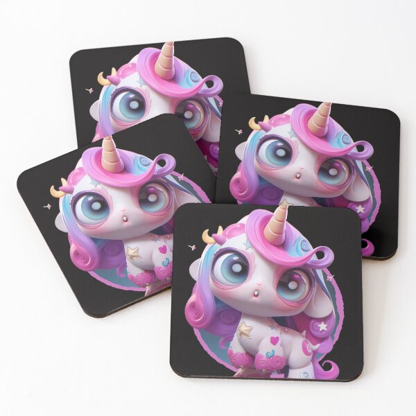 Item preview, Cute Chibi Kawaii Unicorn designed and sold by Chmielayka.