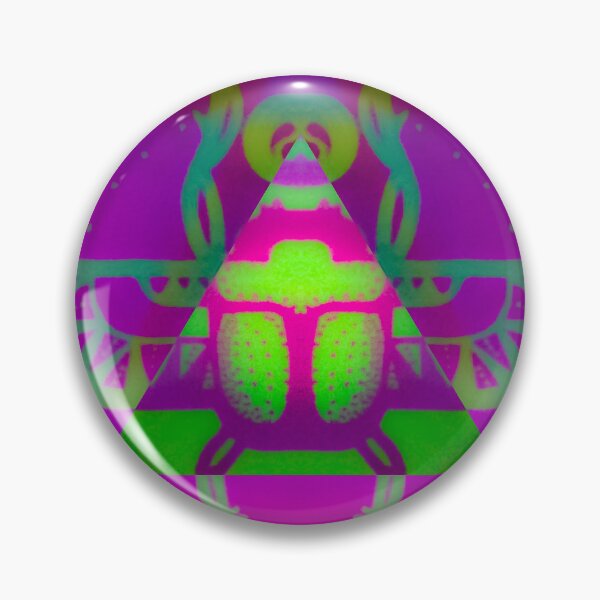 Item preview, Neon Scarab designed and sold by TrishAbyss.