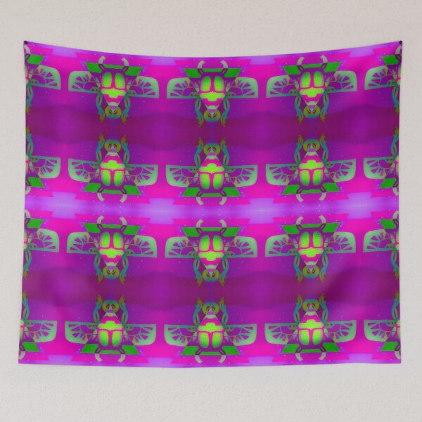 Item preview, Neon Scarab designed and sold by TrishAbyss.