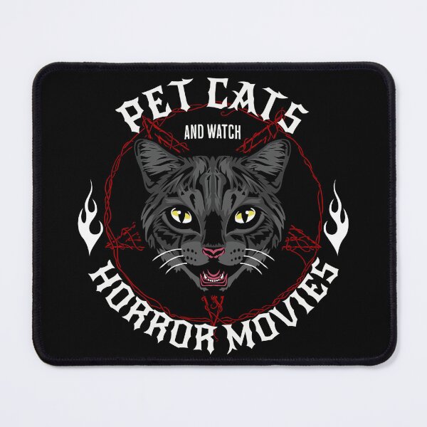 Item preview, PET CATS AND WATCH HORROR MOVIES designed and sold by DemianStipatio.