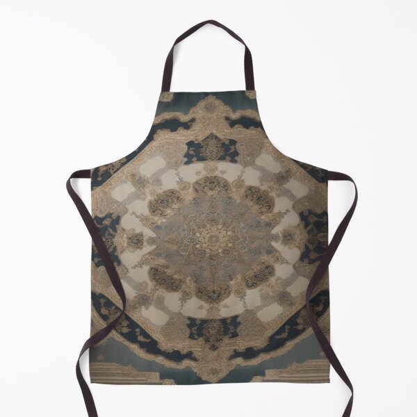 Item preview, Symmetrical Baroque Masterpiece: Close-Up Rug Illustration designed and sold by AFUNARTZ.