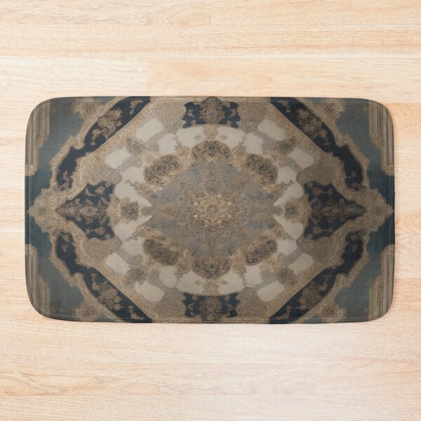 Item preview, Symmetrical Baroque Masterpiece: Close-Up Rug Illustration  designed and sold by AFUNARTZ.