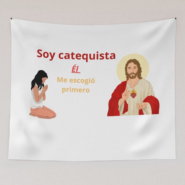 Item preview, Copia de Copia de Copia de Soy Catequista, compartiendo mi fe designed and sold by PatyCreations.