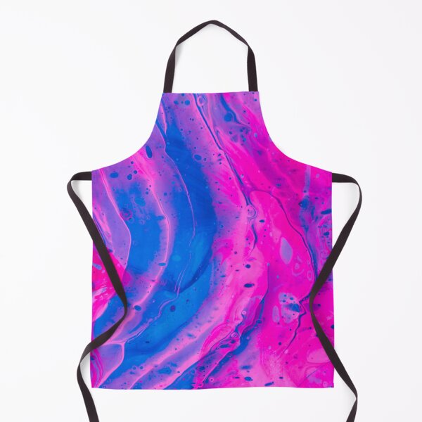 Item preview,  fluid art, pouring technique in pink and blue designed and sold by Optimystic-arts.