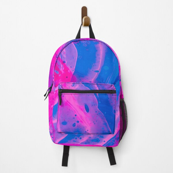 Item preview,  fluid art, pouring technique in pink and blue designed and sold by Optimystic-arts.
