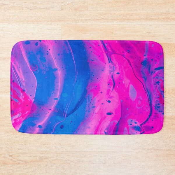 Item preview,  fluid art, pouring technique in pink and blue designed and sold by Optimystic-arts.