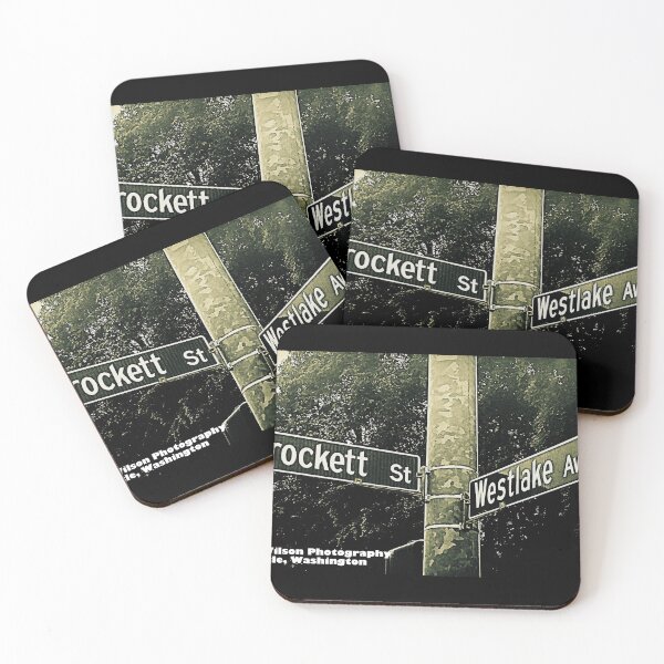 Item preview, Crockett Street & Westlake Avenue North, Seattle, Washington designed and sold by The Street Sign Store.