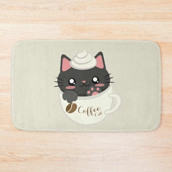 Item preview, black coffee cat designed and sold by yessebel.