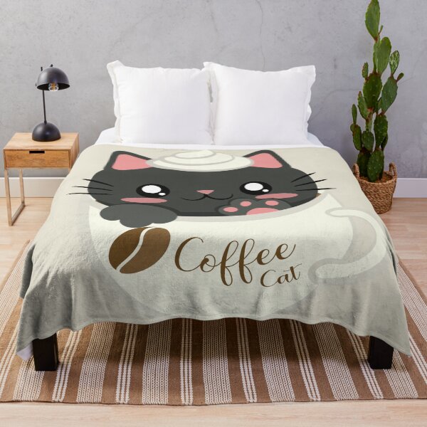 Item preview, black coffee cat designed and sold by yessebel.