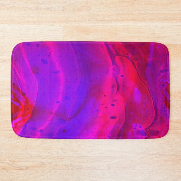 Item preview,   fluid art, pouring technique in neon pink designed and sold by Optimystic-arts.