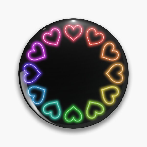 Item preview, Neon Rainbow Heart Ring designed and sold by RebeccaRichards.