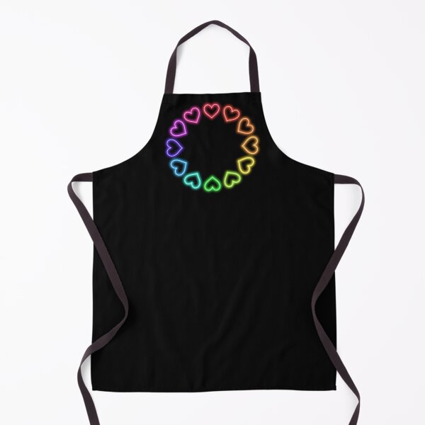 Item preview, Neon Rainbow Heart Ring designed and sold by RebeccaRichards.