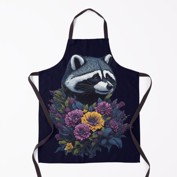 Item preview, Floral Raccoon designed and sold by Magic-almix.