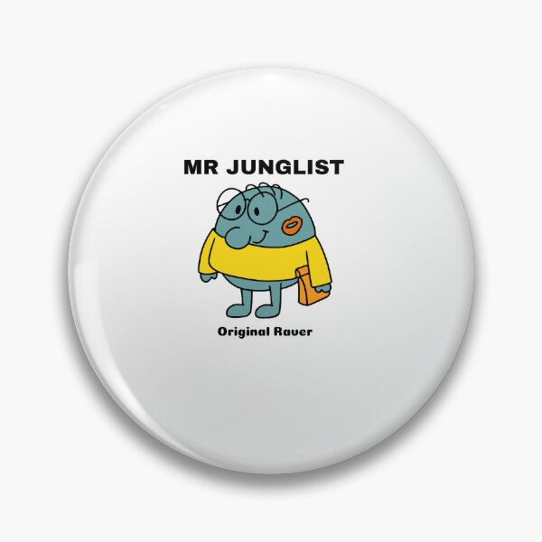 Item preview, Junglist Funny Mr Rave Festival EDM DNB Clubbing Dance Music  designed and sold by Ravermonkey.