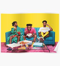 Amine couch Poster