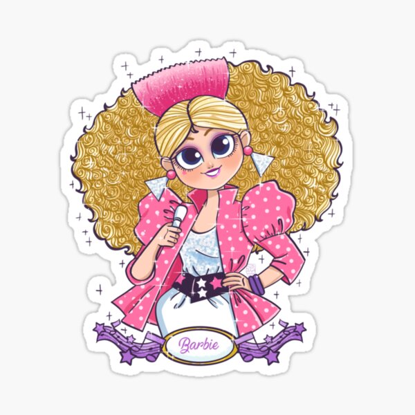 free palestine 🕊️ on Instagram: bibble stickers are back in stock now!  💜💗💙 which barbie movie is your favorite? i'm a princess and the pauper  guy personally #barbie #barbiemovie #barbiemovies #bibble #bibblebarbie #