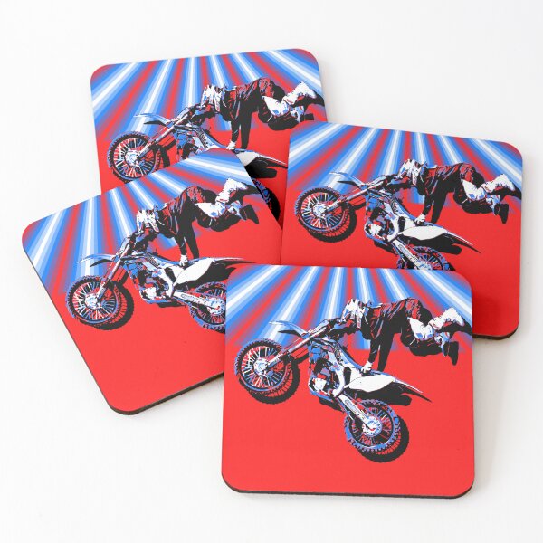 Item preview, Retro Motocross Rider Design designed and sold by NaturePrints.