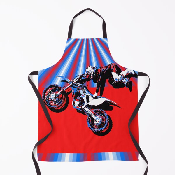 Item preview, Retro Motocross Rider Design designed and sold by NaturePrints.