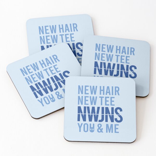 Item preview, NewJeans - New Jeans Lyrics (Blue ver.) | Kpop Merch for Fans | Gift for Bunnies designed and sold by Wishful Thinking.