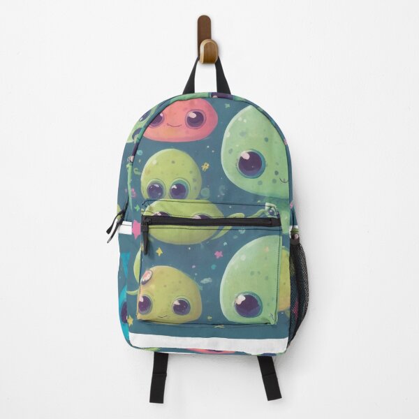 Aperçu de l'œuvre "Design sur le thème de Doodle extraterrestre mignon : illustrations extraterrestres ludiques" créée et vendue par CyberCollective.