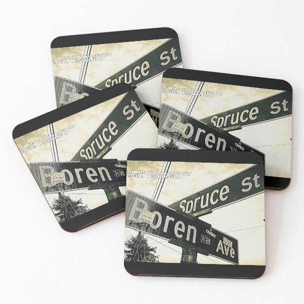 Item preview, Boren Avenue & Spruce Street, Seattle, Washington designed and sold by The Street Sign Store.