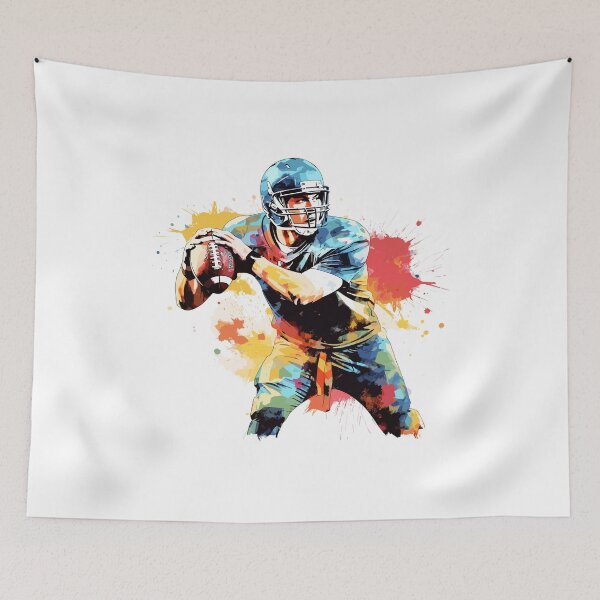 Item preview, Quarterback paint splatter designed and sold by Crazy-Squirrel1.