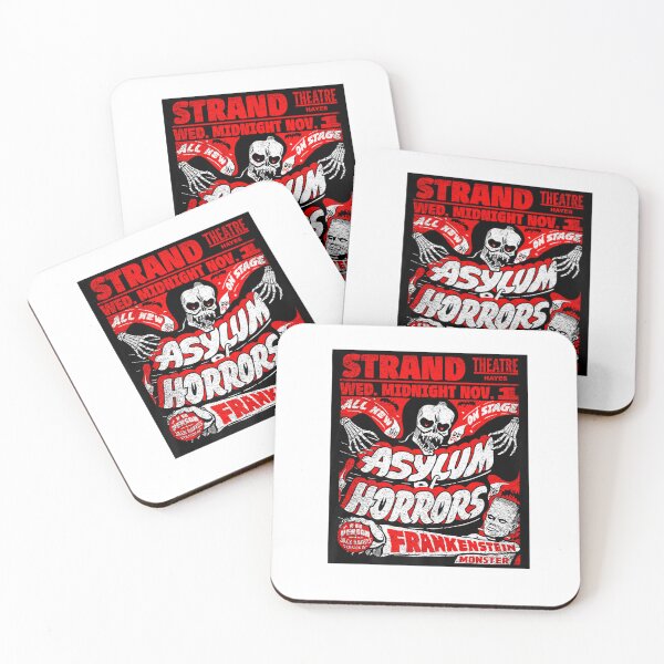 Item preview, Asylum of Horrors vintage spook show designed and sold by AurichJohanna.