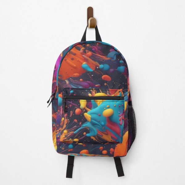 Item preview, Abstract Colorful Paint Spatter Pattern designed and sold by calibrit.