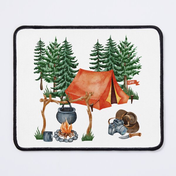 Item preview, Camping, Hiking, Nature and Outdoors Lovers designed and sold by silviaol.