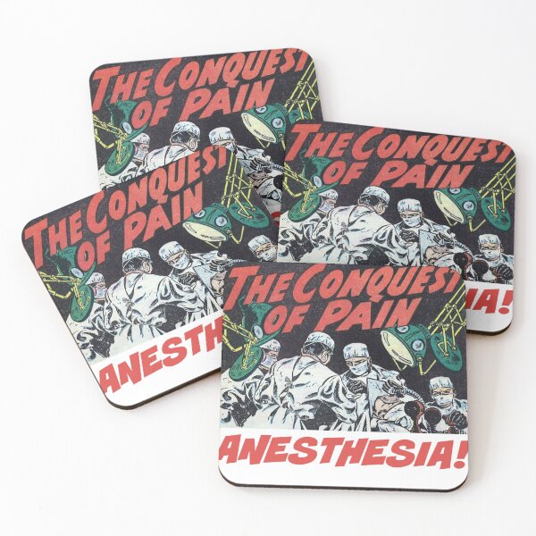 Item preview, The Conquest of Pain, Anesthesia! Nurse/CRNA Humor designed and sold by SSustainable.