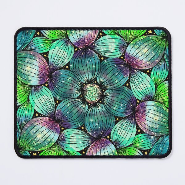 Item preview, Teal Petals and Seed Pods Floral Spirograph, Mandala Sketch 032422 by Kristi Duggin designed and sold by Kristi Duggins.