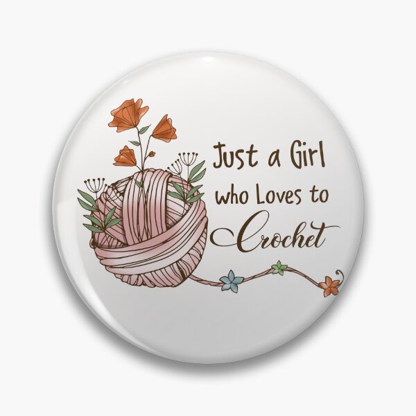 Item preview, Love to Crochet designed and sold by ArtMeetsPizza.