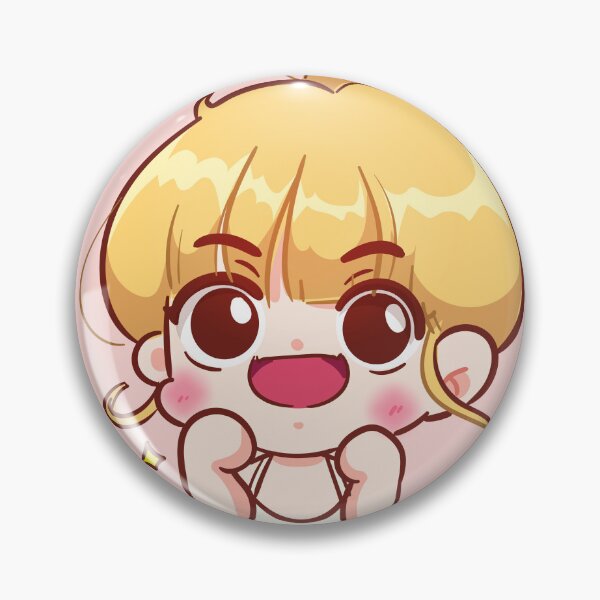 Item preview, Happy Cute Girl with a Smiling Expression - Hand-Drawn Cartoon Art Illustration designed and sold by hjian8219.