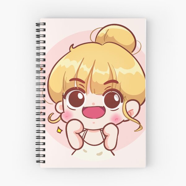 Item preview, Happy Cute Girl with a Smiling Expression - Hand-Drawn Cartoon Art Illustration designed and sold by hjian8219.