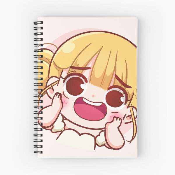 Item preview, Cheerful Cute Girl with a Smiling Expression - Hand-Drawn Cartoon Art Illustration designed and sold by hjian8219.