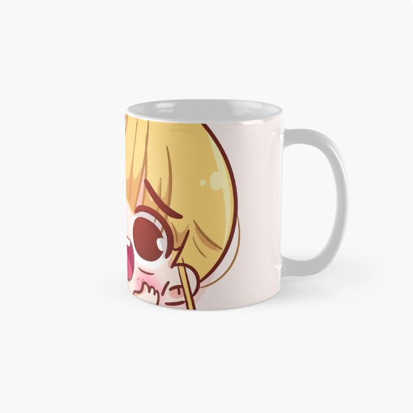 Item preview, Cheerful Cute Girl with a Smiling Expression - Hand-Drawn Cartoon Art Illustration designed and sold by hjian8219.