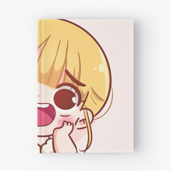 Item preview, Cheerful Cute Girl with a Smiling Expression - Hand-Drawn Cartoon Art Illustration designed and sold by hjian8219.