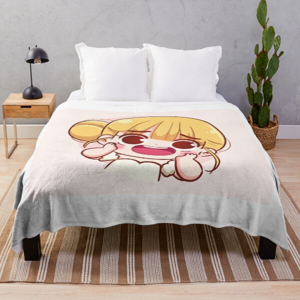 Item preview, Cheerful Cute Girl with a Smiling Expression - Hand-Drawn Cartoon Art Illustration designed and sold by hjian8219.