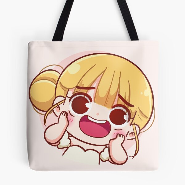 Item preview, Cheerful Cute Girl with a Smiling Expression - Hand-Drawn Cartoon Art Illustration designed and sold by hjian8219.