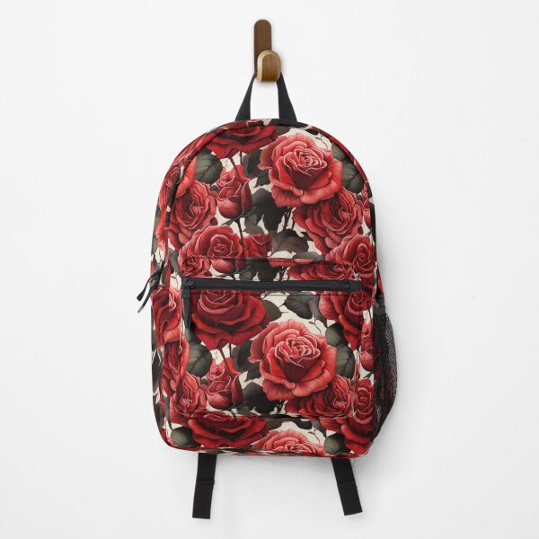 Item preview, Red Rose Power - Passionate Seamless Digital Pattern designed and sold by KaleidoKiosk.