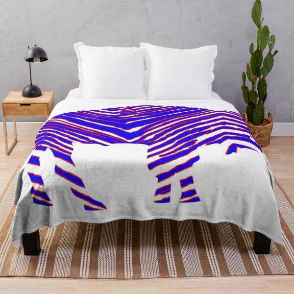 : Zubaz by Northwest NFL Zubified Raschel Throw Blanket