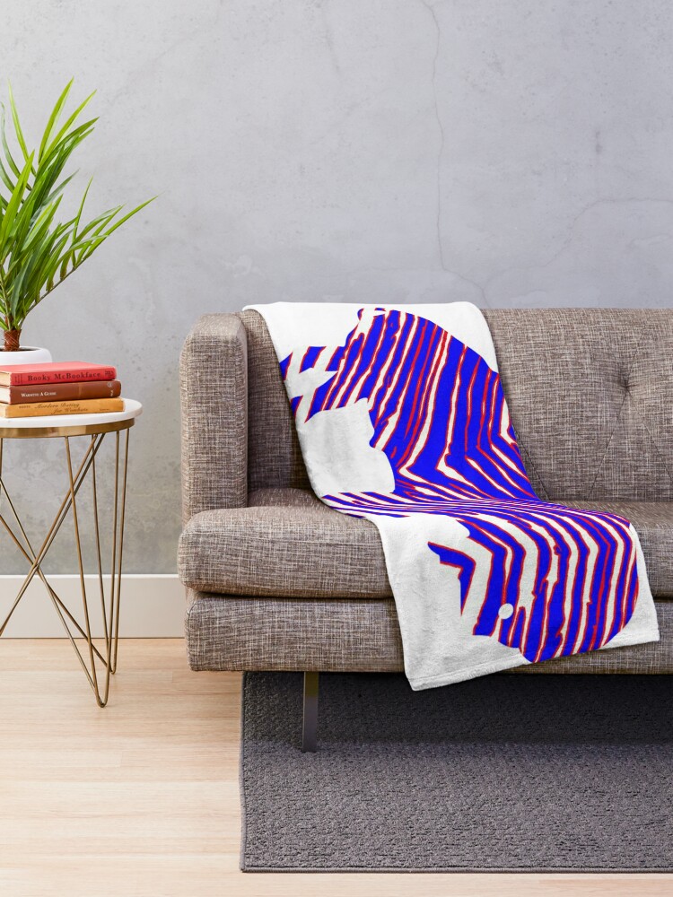 bills mafia zubaz buffalo football | Throw Blanket